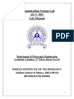 ECC305 Communication System Lab