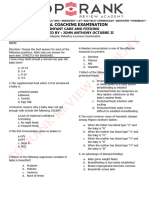 FC Exam Infant Care and Feeding SC