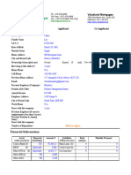 Mortgage Preapproval Form