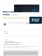 Handling L2 Watchdog Resets On The AFF A900 and FAS9500 Platform