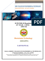 Blockchain Technology Lab Manual