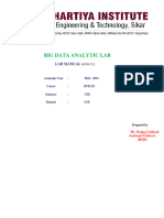 Bigdata Lab Manual