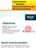 Microprocessor Asynchronous and Synchronous Serial Comm For ONLINE