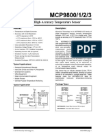 2-Wire High-Accuracy Temperature Sensor: Features: Description