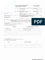 Anthony M Kennedy Financial Disclosure Report For 2009