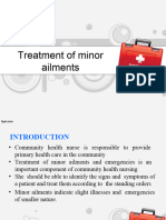 Treatment of Minor Ailments