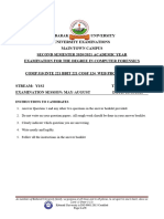 COMP 310 INTE 221 BBIT 221 COSF 124 WEB PROGRAMMING - Kabarak University