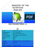 Biochemistry of Nutrition