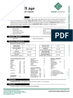 Euclid Chemical TDS Tremco CPG DURALKOTE 240