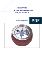 CHRIS MARINE VKS-A Wear Edge Milling Machine