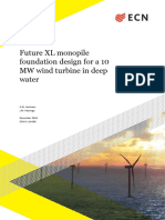 471 FUTURE XL MONOPILE DESIGN FOR A 10 MW WIND TURBIN IN DEEP WATER CRAIG BAMPTON HERMANS 2016e16069