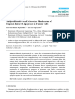 Antiproliferative and Molecular Mechanism of Eugenol-Induced Apoptosis in Cancer Cells