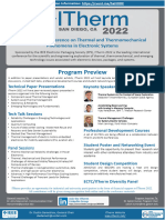 ITherm 2022 Program Flyer