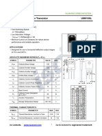 Silicon NPN Power Transistor UM8168L: Description