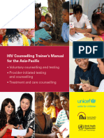 HIV Counselling Trainer's Manual For The Asia-Pacific