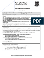 Yr 11 Standard Mathssightedtest