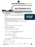 Determinant Module Lakshya JEE AIR 202565fbef6f6e06780018c0faee