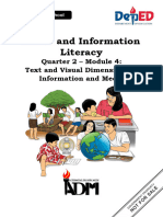 Text and Visual Dimensions of Information and Media