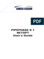 Pipephase 9.1 Netopt User's Guide