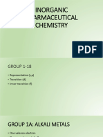 Inorganic Pharmaceutical Chemistry