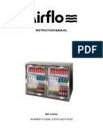 AFF022 Airflo User Manual Bar Fridge