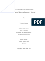 Parker Thomas 2023 April MSC Homomorphic Encryption For Parallel Machine Learning Graphs