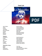 Les Misérables Cast