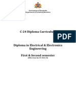 C-24 Diploma Curriculum: Government of Karnataka Department of Technical Education