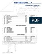 Reprocessed EPDM 221