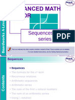 Series and Sequences - Sed