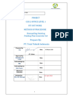 MOP Dismantel Hoisting Plan Generator Set Approval