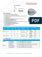 2024april UL212N BLE All in One Ultrasonic Fuel Level Sensor