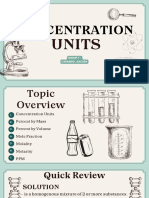 GEN CHEM 2 Q3 W5 M PPT Concentration Units