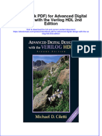 (Etextbook PDF) For Advanced Digital Design With The Verilog HDL 2nd Edition Full Chapter Instant Download