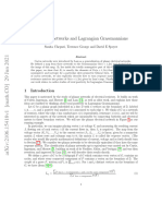 Electrical Networks and Lagrangian Grassmannians