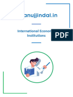 International Economic Institutions Lyst5113