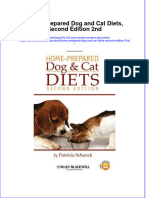 Home-Prepared Dog and Cat Diets, Second Edition 2nd Full Chapter Instant Download