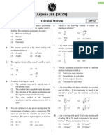 Circular Motion - DPP 02 (Of Lec 06) - Arjuna JEE 2024