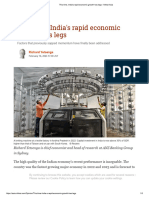 This Time, India's Rapid Economic Growth Has Legs - Nikkei Asia