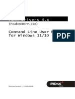 PEAK Drivers - 4.2 4.3 - Command Line User Manual - en Us