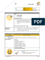 Lesson Plan: I. Learning Objectives