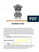 Ministry of Labour - Employment