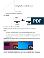 Lab 1-Setting Up The Environment
