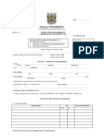 Undergraduate Application Form