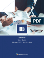 Iserver 2021 User Guide Iserver Application