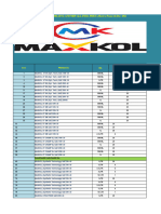 MAXKOL DISTRIBUTOR PRICE LIST 1th DEC 2023