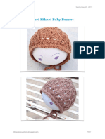 Mori Hikari Baby Bonnet