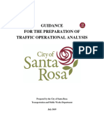 Sta. Rosa LagunaTraffic Operation Analysis Guidelines