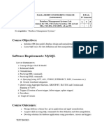 Dbms Lab - Manual