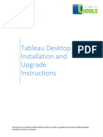 Tableau Desktop Installation